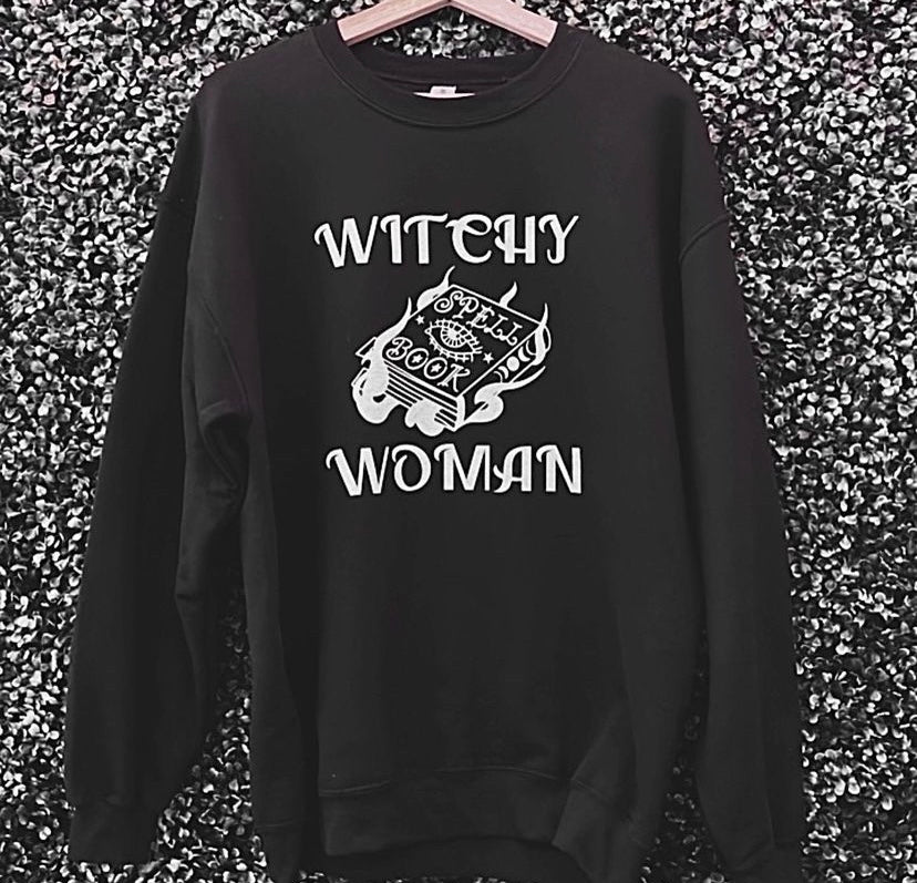 Witchy Woman Crewneck Sweatshirt