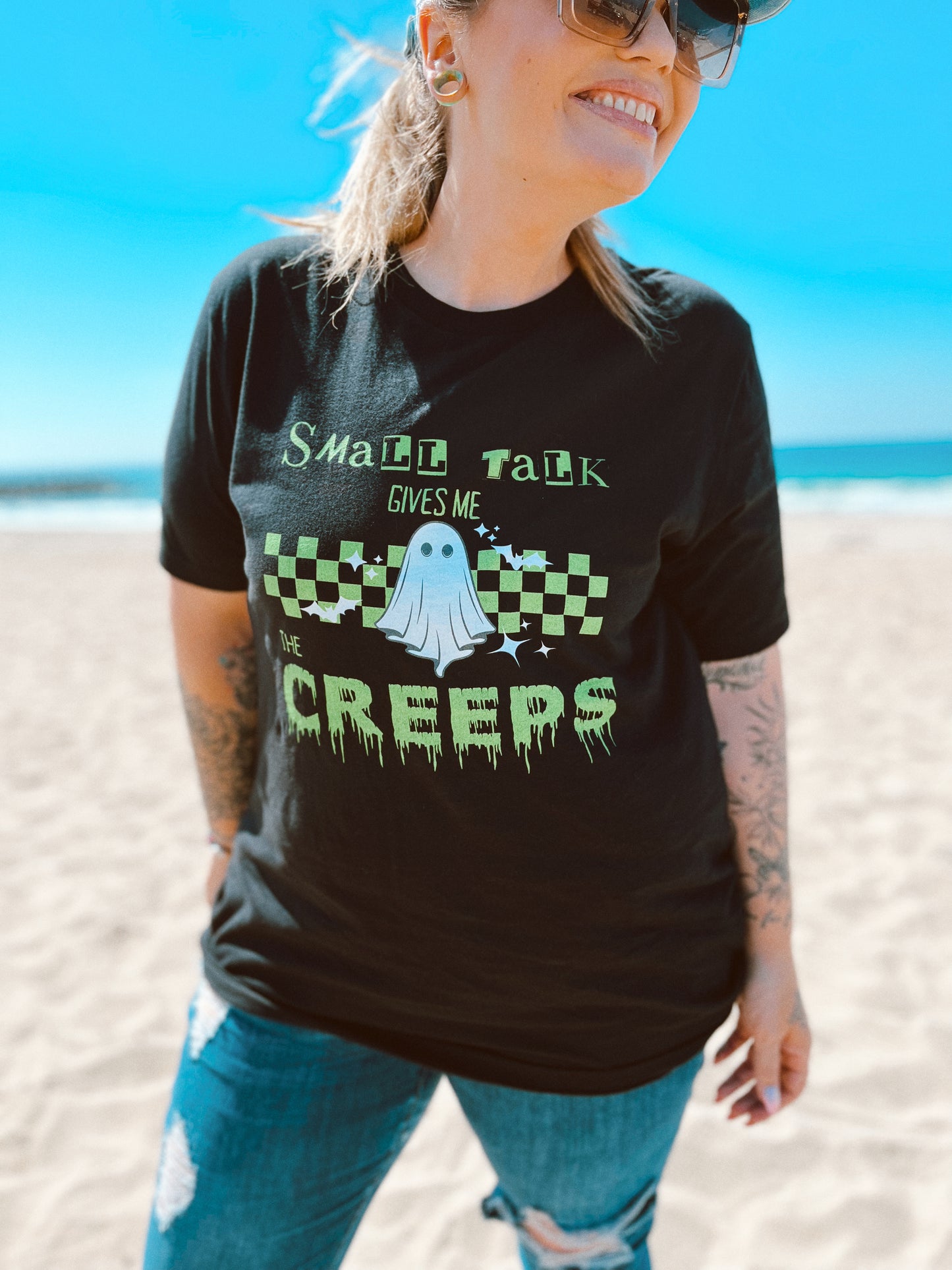 Small Talks Gives Me The Creeps T-Shirt