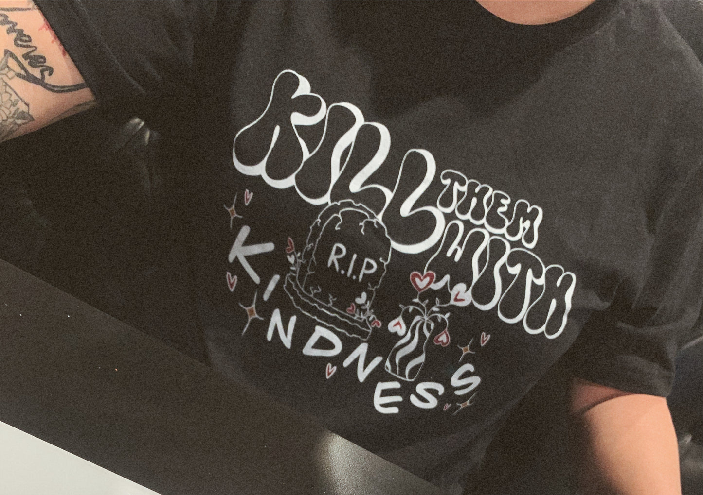 Kill Them With Kindness T-Shirt (Black)