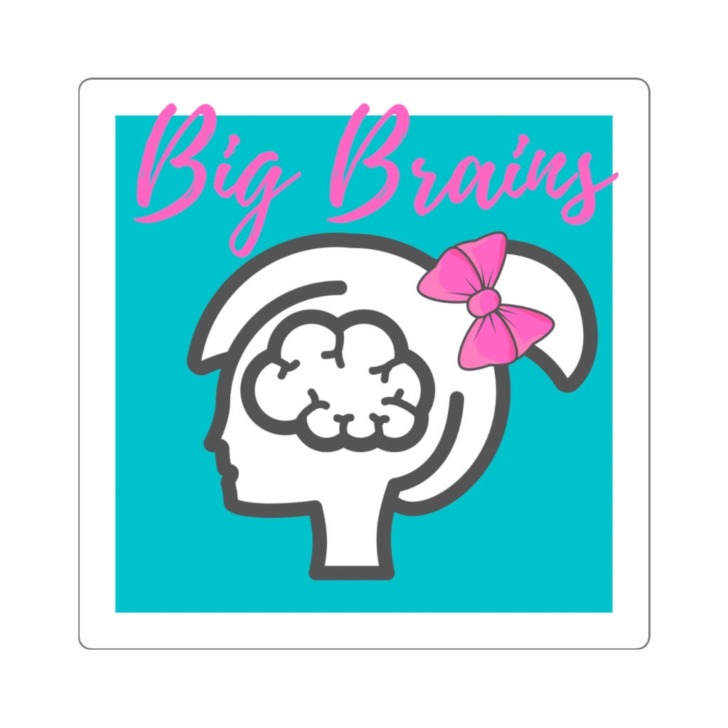 Big Brains Sticker