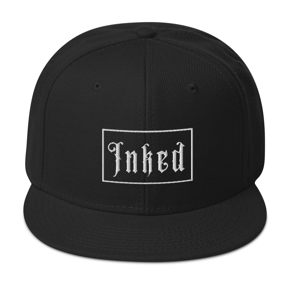 Inked Snapback Hat